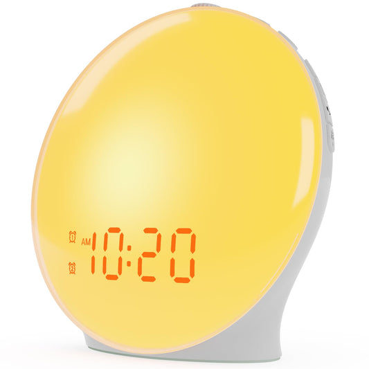 Oceanfront Sunrise Glow Alarm Clock