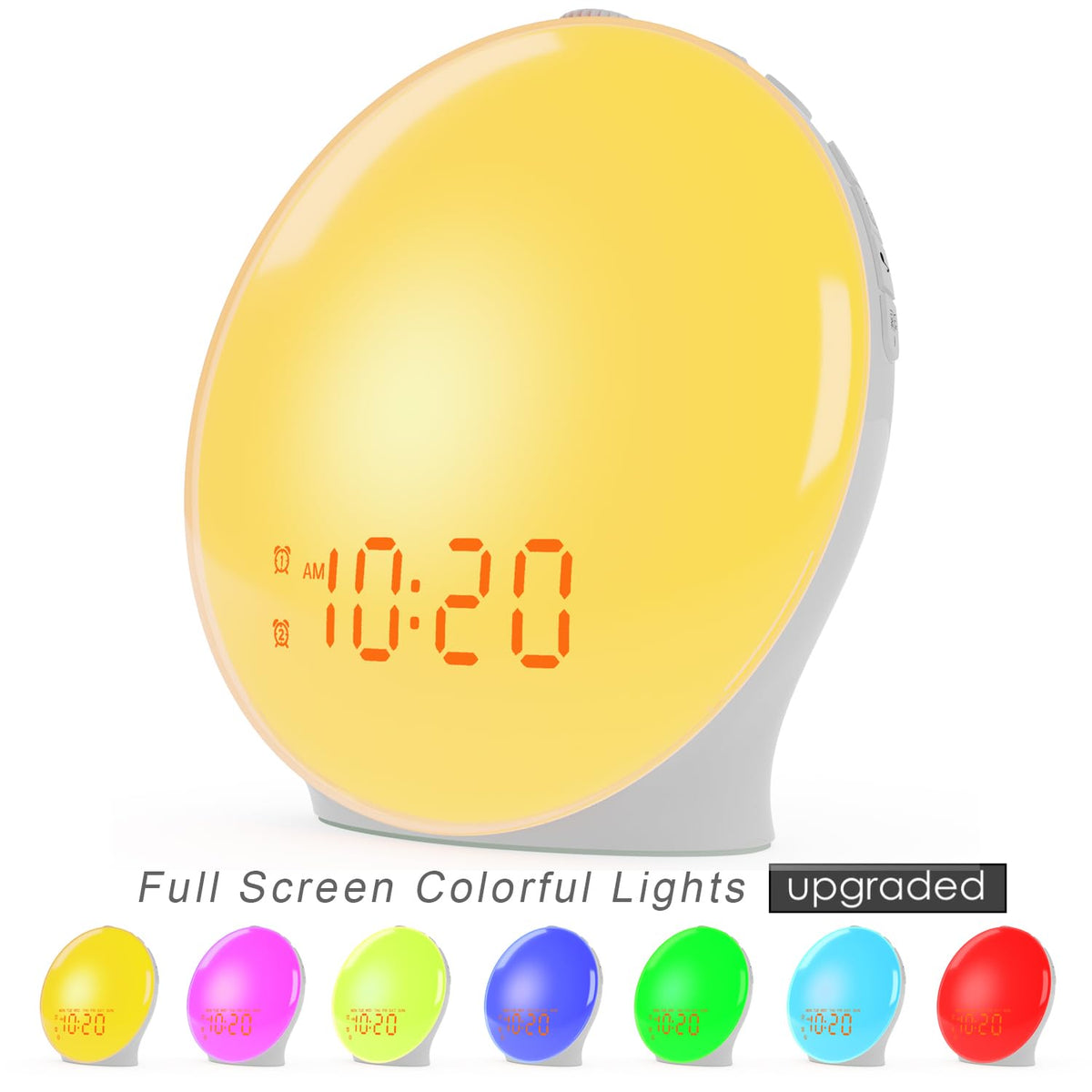 Oceanfront Sunrise Glow Alarm Clock