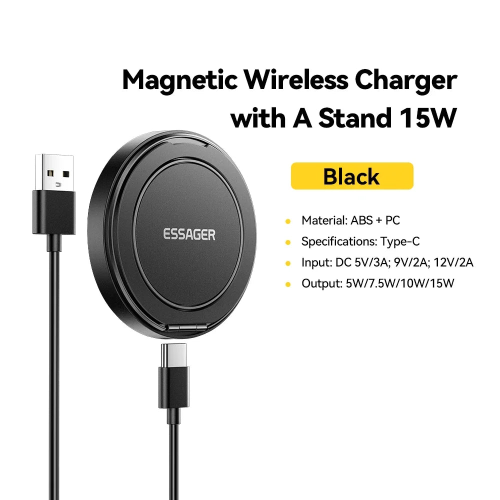 Essager 15W Magnetic Wireless Charging Stand